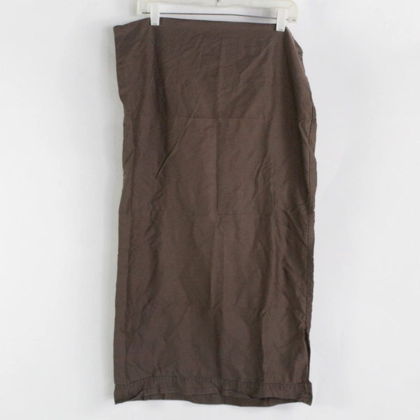 Calvin Klein Solid Brown Color Queen Sized Pillowcase 100% Cotton 19.5" x 34"