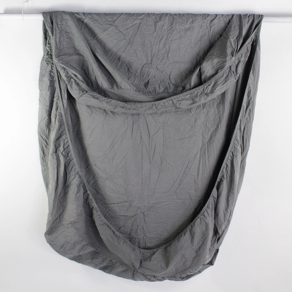 Lot Of 4 Target Threshold Solid Gray Flat Sheet Fitted Sheet 2 Pillowcases Queen