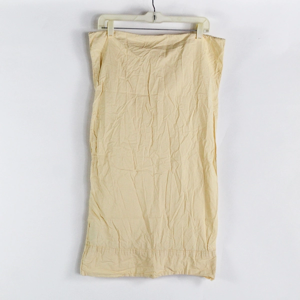 Lot Of 2 Target Threshold Solid Butter Yellow Flat Sheet & Pillowcase Queen