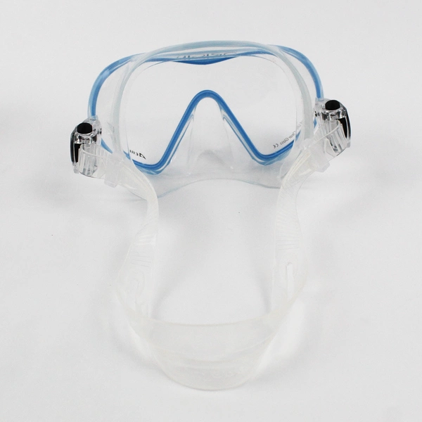 Aeris Light Blue Origin Mask Diving Snorkeling/Scuba Diving Dual Lens W/ Case