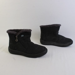 Walmart Black Ecetana Winter Snow Boots Keep Warm Ankle Booties Women 10-11