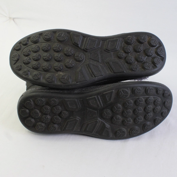 Walmart Black Ecetana Winter Snow Boots Keep Warm Ankle Booties Women 10-11