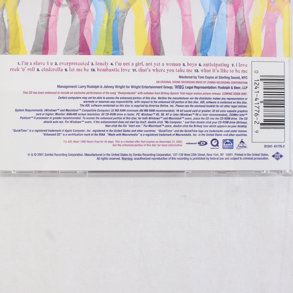 Britney by Britney Spears (CD, 2001)