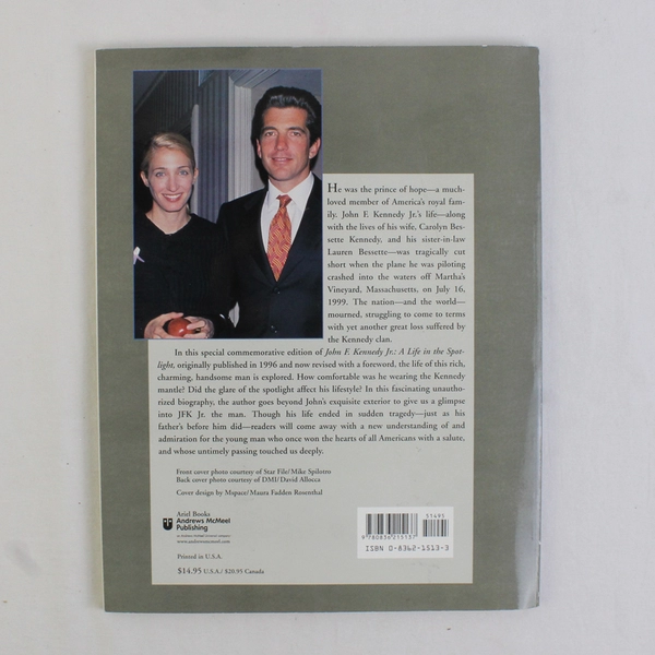 John F. Kennedy Jr. A Life in the Spotlight 1996 Commemorative Edition Paperback