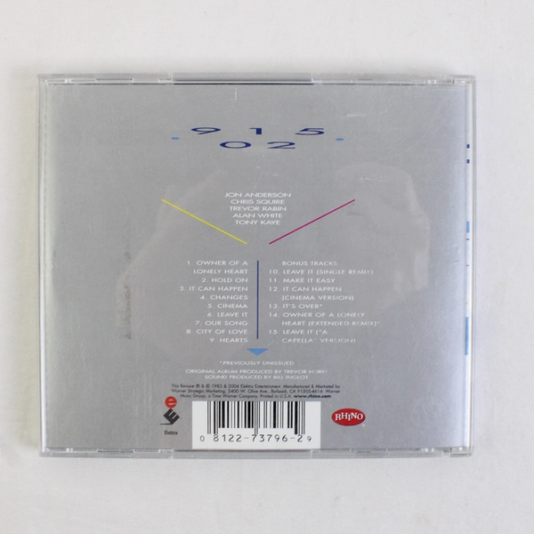 YES 90125 (Expanded) CD Rhino Reissue Good Condition