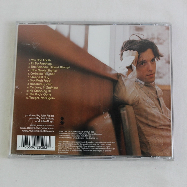 Waiting for My Rocket to Come by Mraz, Jason (CD, 2003)