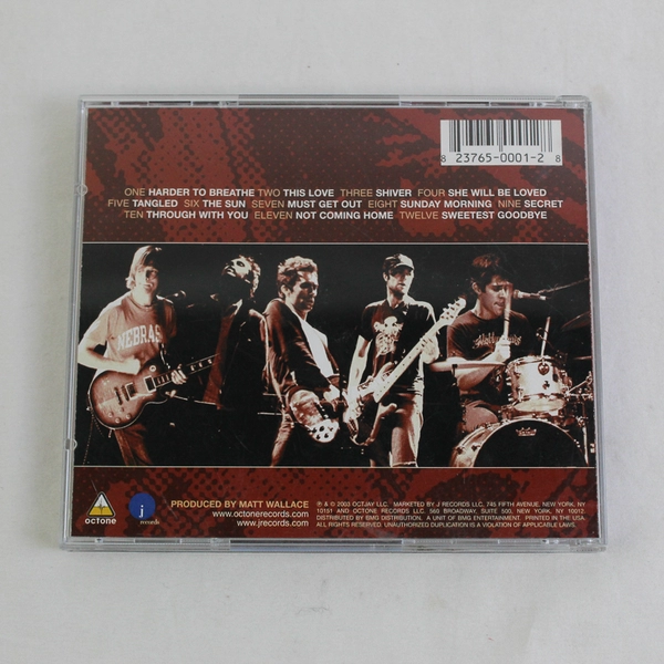 Songs about Jane by Maroon 5 (CD, 2002)