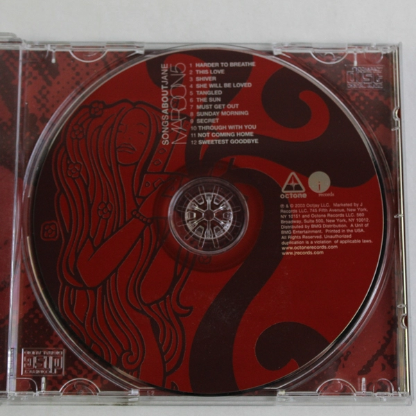 Songs about Jane by Maroon 5 (CD, 2002)
