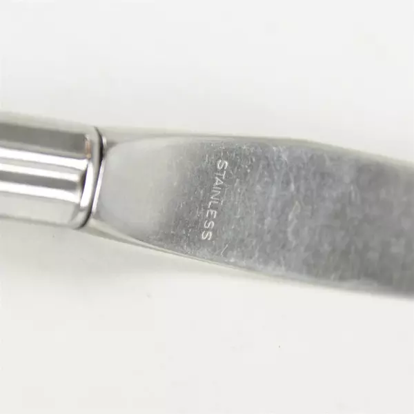 Set of 3 Oneida Satin Accent Stainless Modern Hollow Handle Knives