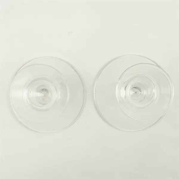 Princess House Heritage Crystal Candlestick Pair 3.75" Tall