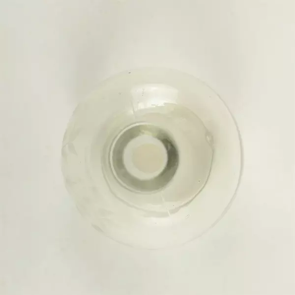 Vintage Clear Glass Decanter Small 4.5in Bar Bottle Collectible