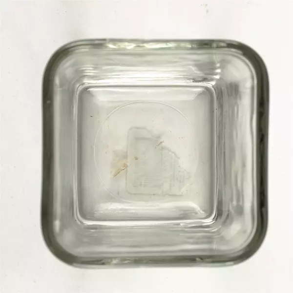 Libbey Clear Glass Cube Votive Candle Holder 3.5in Minimalist 