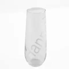 Clear Personalized Glass Drinking Glass Hannah Name 5.75in