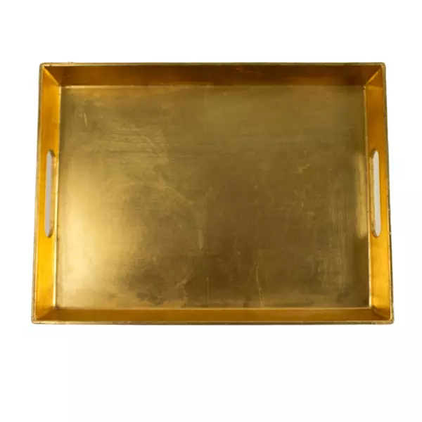 Home Essentials Cellini Gold Serving Tray 11.75 x 8.75 in 