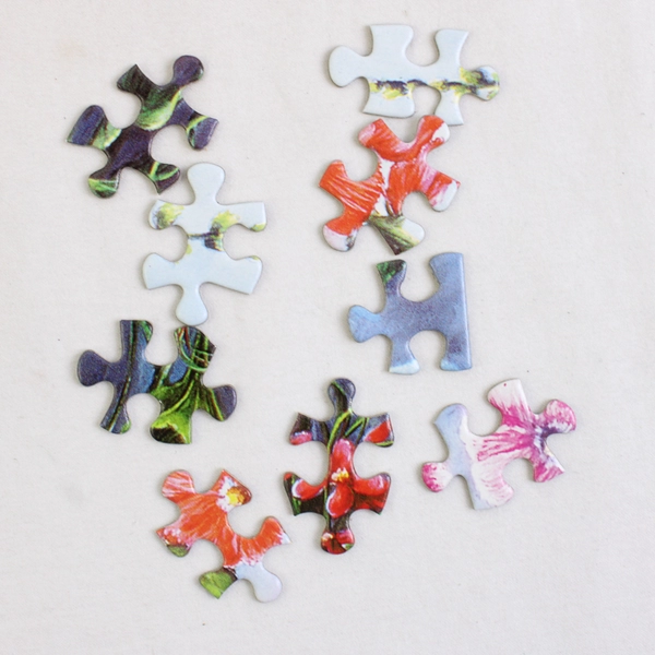 Hummingbird Happiness Wanda Mumm Prism 500 Piece Puzzle 2004 19" x 14"