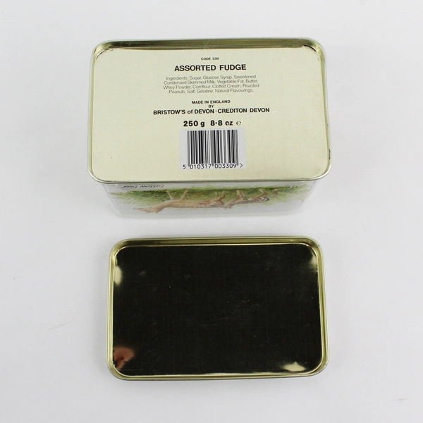 Vintage Bristow's of Devon The Countryside Collection Empty Tin England