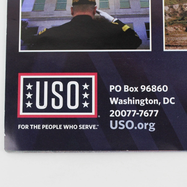 2026 USO Calendar America 250 For the People Who Serve Hanging Wall 12 Month