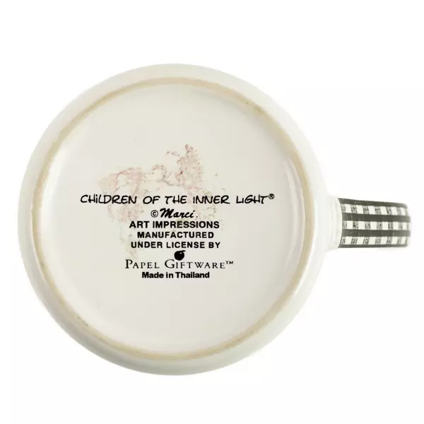 Aunt 3D Marci Mug Children of the Inner Light White w/ Black Writing