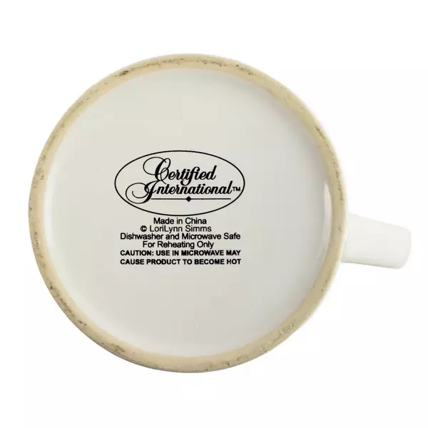 Certified International LoriLynn Simms Whimsey Oversized Mug Queen for a Day