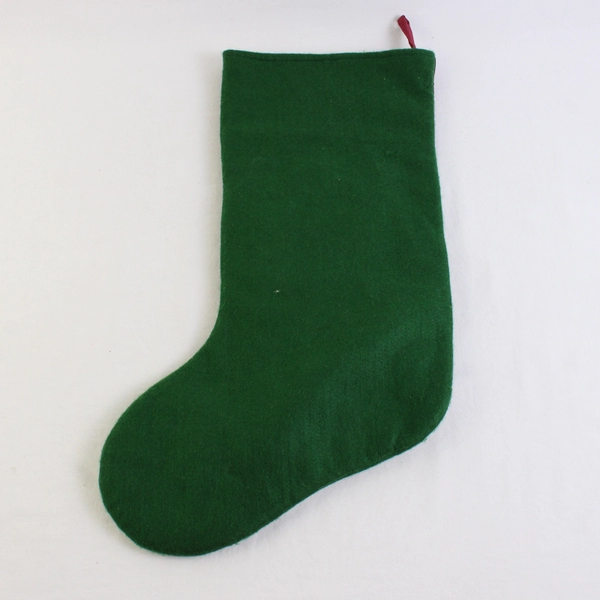 Prima Creations Christmas Stocking Santa and Reindeer "Happy Holidays" 1999