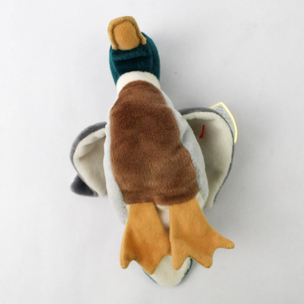 Ty Beanie Babies Jake 1998 Mallard Duck With Ear Tag Error 1997 Plush Toy Doll