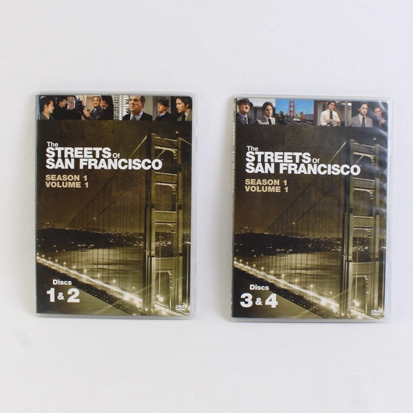The Streets of San Francisco: Season 1 Volume 1 DVD 4 Discs 1973 #12275