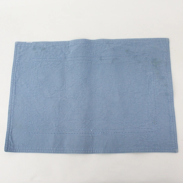 Set of 8 City Chic Blue Cotton Placemats 13" x 18.5"