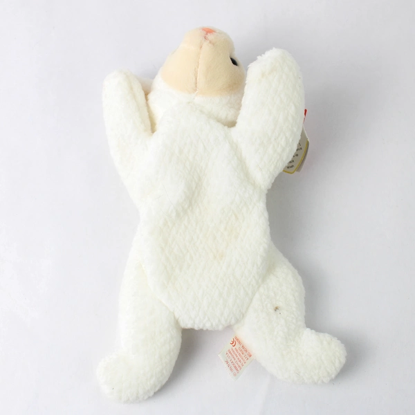 TY Beanie Babies Fleece 1996 White Lamb With Tag Plush Doll Toy