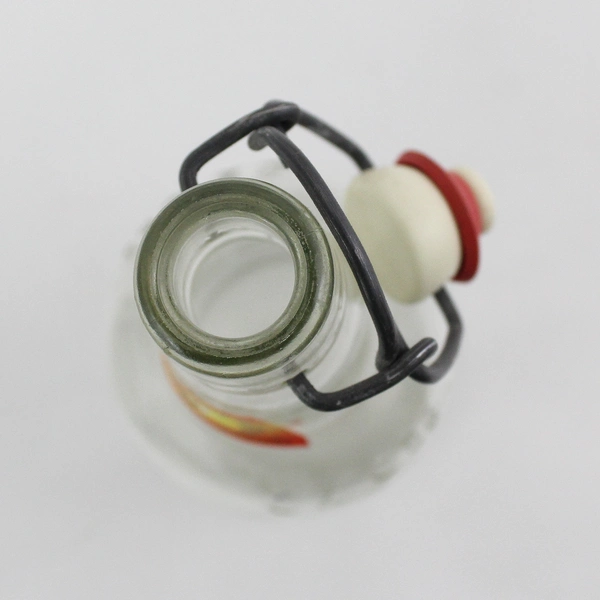 EZ Cap Gyllen's Tavern Embossed Wheat Rye pattern Glass Bottle With Label