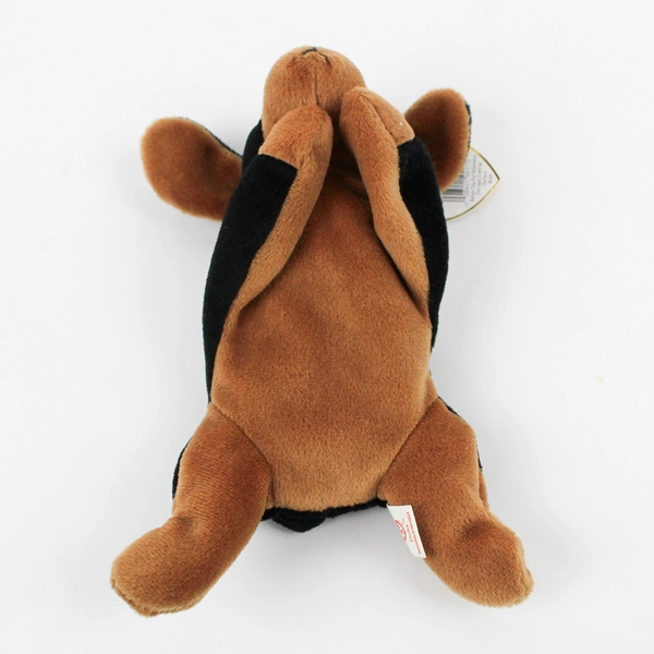 TY Beanie Babies Doby 1996 Black/Brown Doberman Pinscher Dog W/ Tag Plush Toy