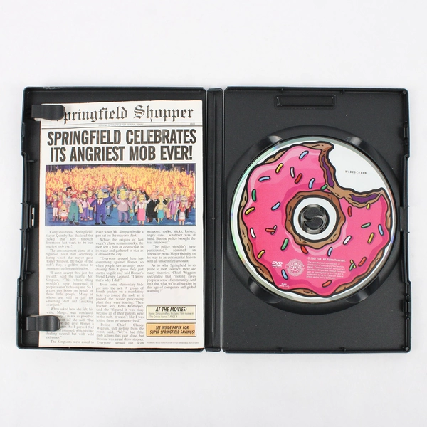 The Simpsons Movie DVD 2007