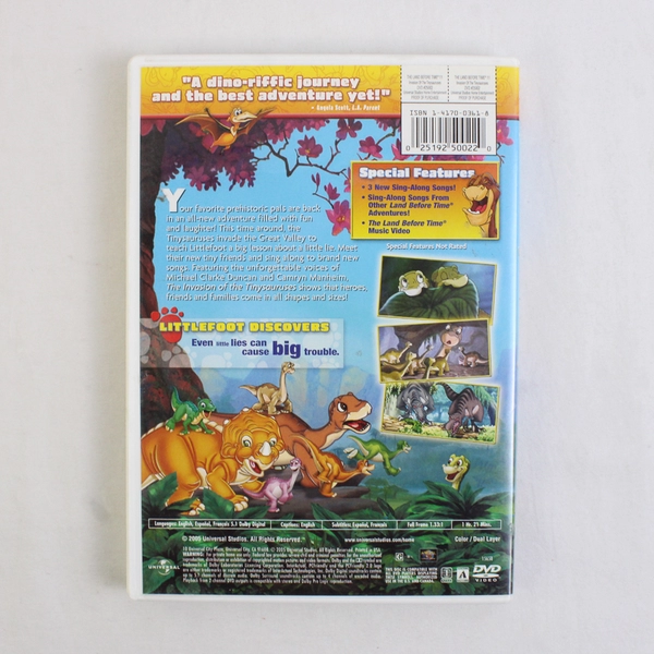 The Land before Time Xi: Invasion of the Tinysauruses (DVD, 2004)