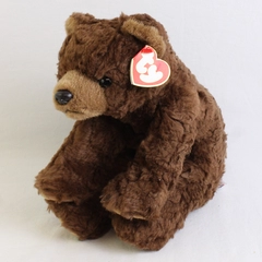 TY Beanie Babies Baby Powder 1996 Brown Bear With Tag Plush Toy 14" Large