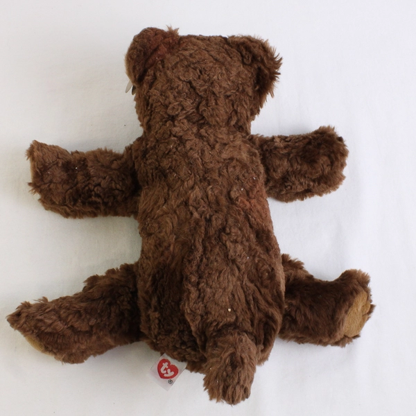 TY Beanie Babies Baby Powder 1996 Brown Bear With Tag Plush Toy 14" Large