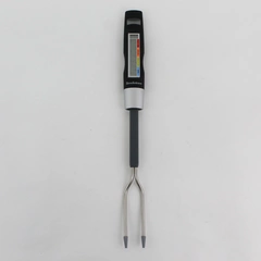 Brookstone Barbecue Fork With Thermometer LED Display