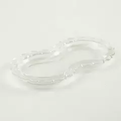 Vintage Fostoria Century Clear Glass Creamer & Sugar Tray Only