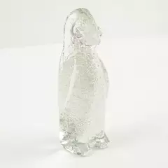 Blenko Don Shepard Clear Glass Penguin Figurine Paperweight Mid-Century