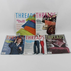 Lot of 5 Taunton's Threads Magazine Dec 2003 Thru Nov 2004 Missing Aug/Sept