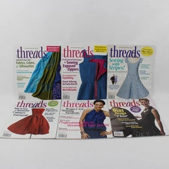 Lot of 6 Taunton's Threads Magazine Dec 2011 Thru Nov 2012 Complete
