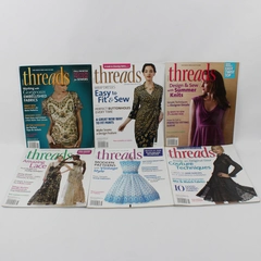 Lot of 6 Taunton's Threads Magazine January 2013 Thru November 2013 Complete