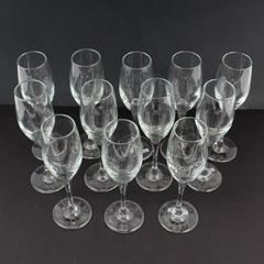 Set of 12 Pier 1 Imports Perception Champagne Flutes 8.5"