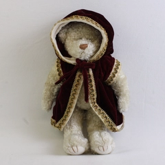 TY Beanie Babies Attic Treasures Gem 1993 White Bear Cap Plush Toy