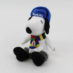 2014 Metlife Peanuts, Winter Olympics Snoopy Plush 6"