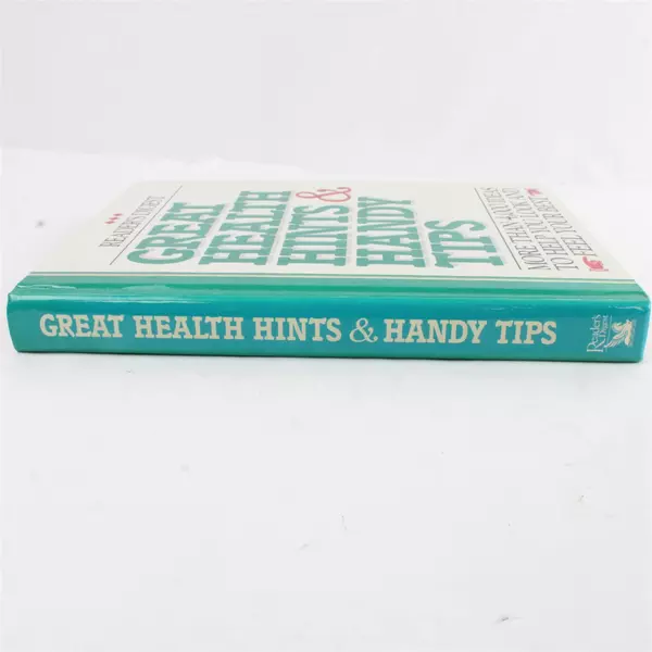 Reader's Digest Great Health Hints & Handy Tips 1994 Hardcover Book
