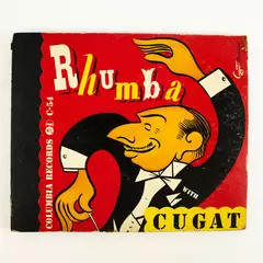 Xavier Cugat Rhumba With 78 RPM 4 Record Box Set Columbia Records C-54 Rhumbas