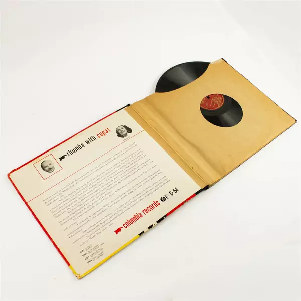 Xavier Cugat Rhumba With 78 RPM 4 Record Box Set Columbia Records C-54 Rhumbas