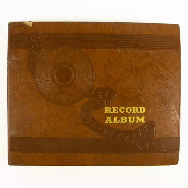 Lot of 10 78 RPM Records in Carrying Case Assorted Songs As is