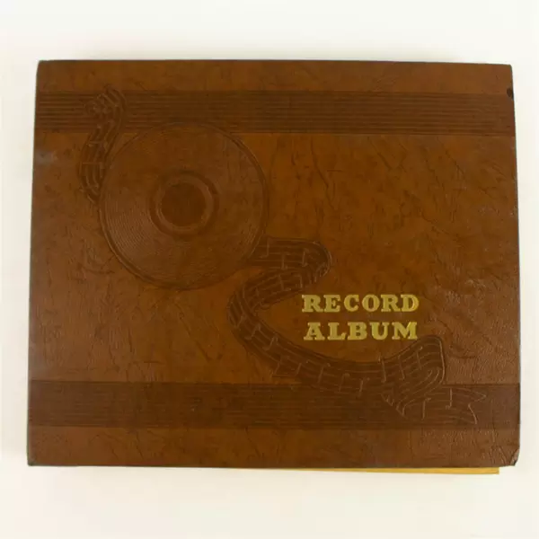 Lot of 10 78 RPM Records with Storage Case - Untested