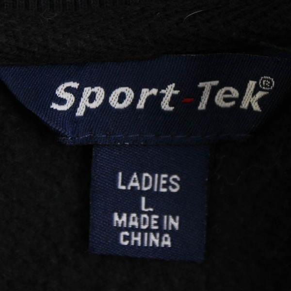 Sport-Tek Women's L Black with "IOM Tucson" Embroidered 1/4-Zip Pullover Sweater