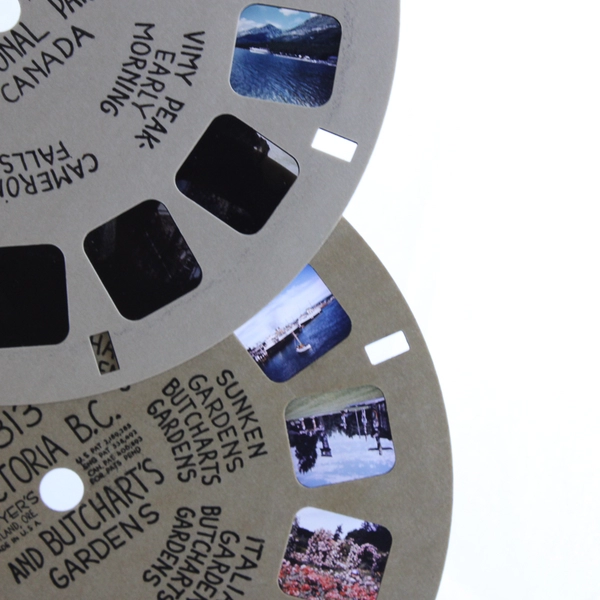 Lot of 3 View-Master Reels Jasper Park 317 Waterton Lakes 321 Victoria BC 313